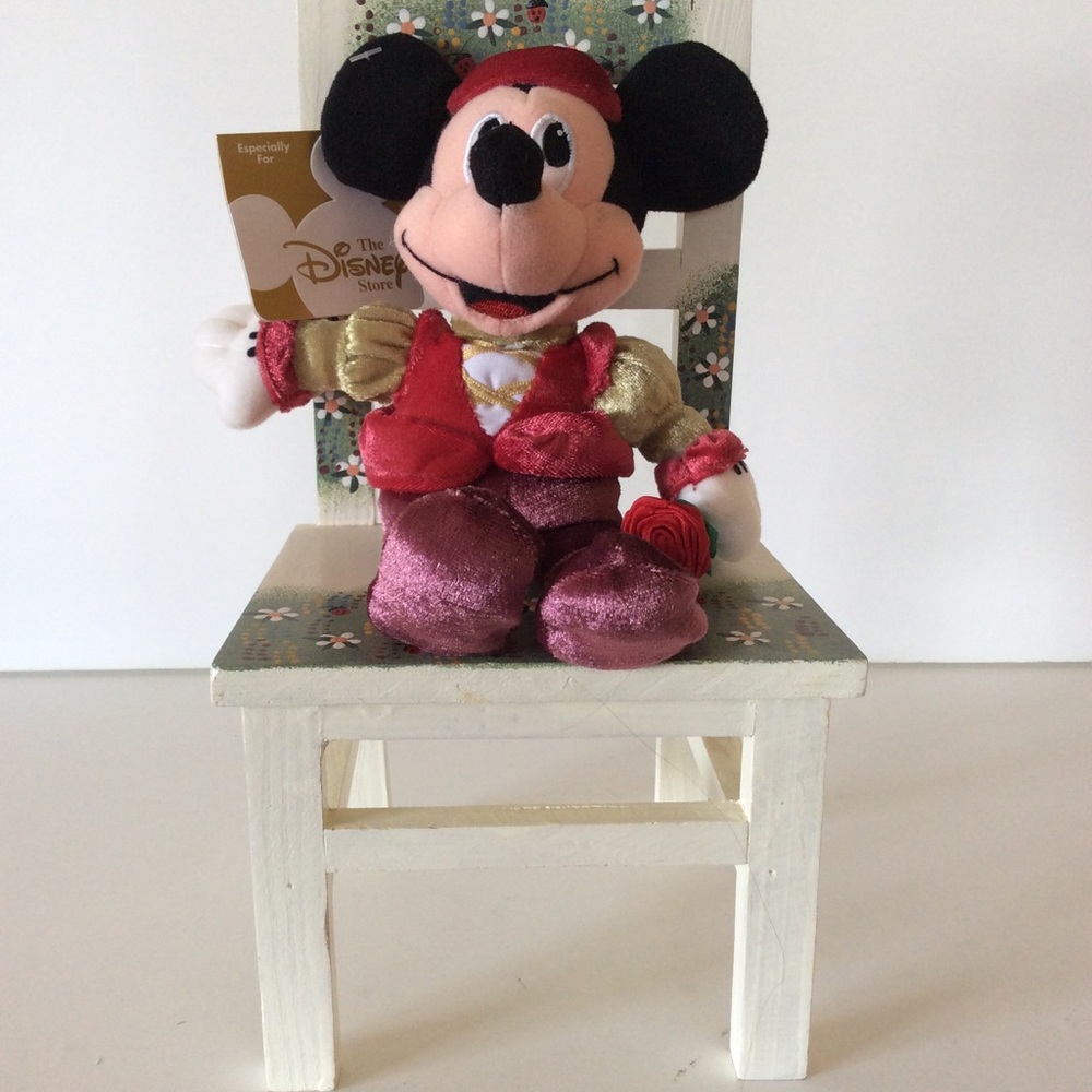 Disney’s Mickey Mouse Bean Bag Romeo Plush 8"